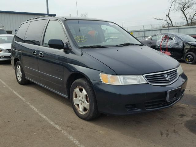 2HKRL18641H587689 - 2001 HONDA ODYSSEY EX GREEN photo 1