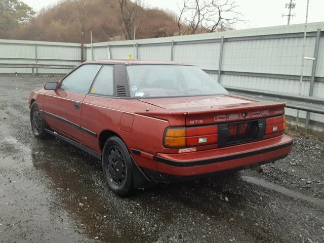 JT2ST65CXK7320239 - 1989 TOYOTA CELICA GT- RED photo 3