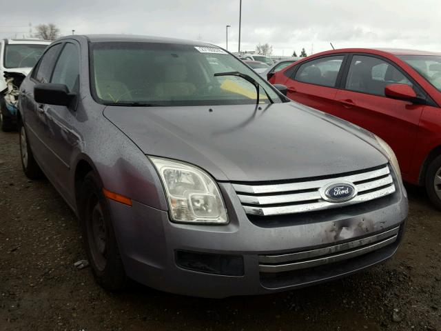 3FAHP06Z87R102330 - 2007 FORD FUSION S GRAY photo 1