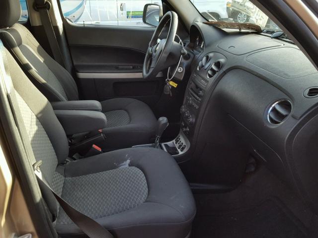 3GNDA13D08S554993 - 2008 CHEVROLET HHR LS GOLD photo 5