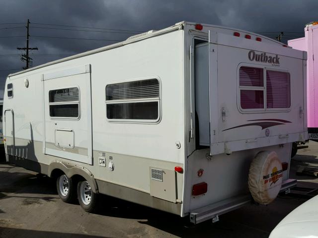 4YDT25R217B453810 - 2007 KEYSTONE OUTBACK WHITE photo 3