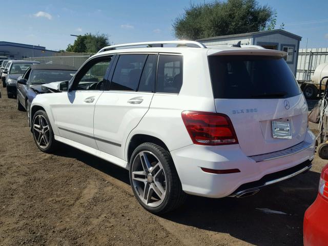 WDCGG8JB3FG380762 - 2015 MERCEDES-BENZ GLK 350 4M WHITE photo 3