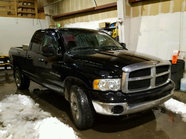 1D7HU18N84J132720 - 2004 DODGE RAM 1500 S BLACK photo 1