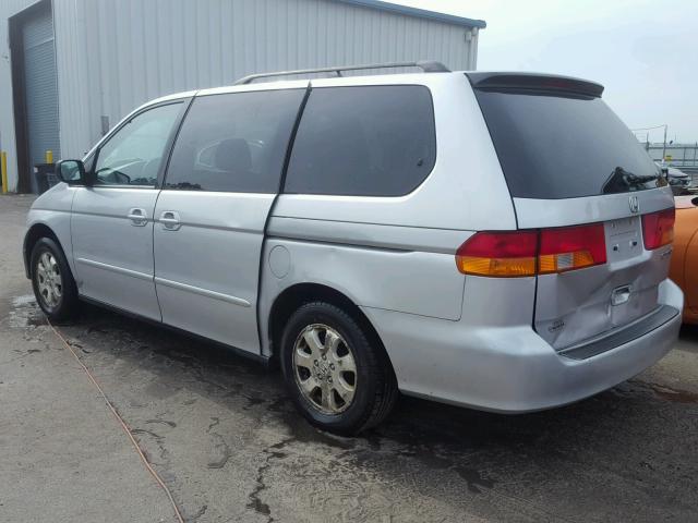 5FNRL18933B154019 - 2003 HONDA ODYSSEY EX SILVER photo 3