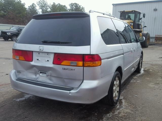 5FNRL18933B154019 - 2003 HONDA ODYSSEY EX SILVER photo 4