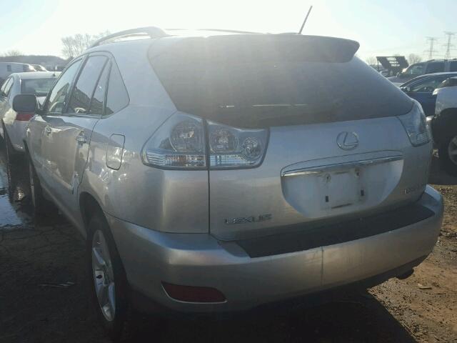 2T2HA31U64C022501 - 2004 LEXUS RX 330 SILVER photo 3