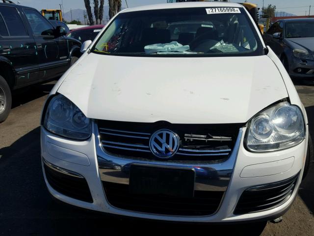 3VWJZ7AJ2AM023253 - 2010 VOLKSWAGEN JETTA S WHITE photo 10