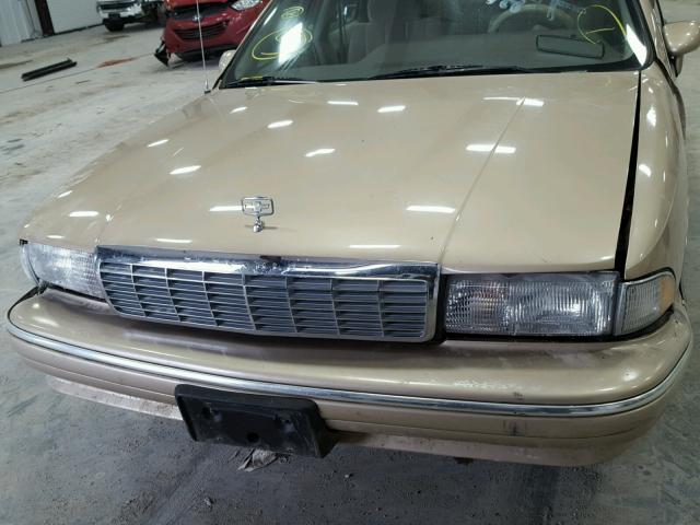1G1BL53E1PR142649 - 1993 CHEVROLET CAPRICE CL 金色 照片 7