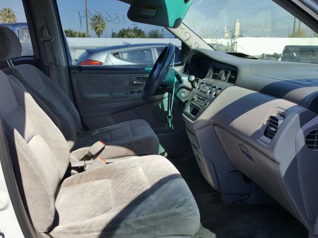 2HKRL18632H555690 - 2002 HONDA ODYSSEY EX SILVER photo 5