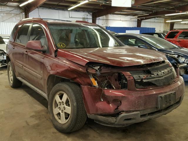 2CNDL43F996223444 - 2009 CHEVROLET EQUINOX LT MAROON photo 1