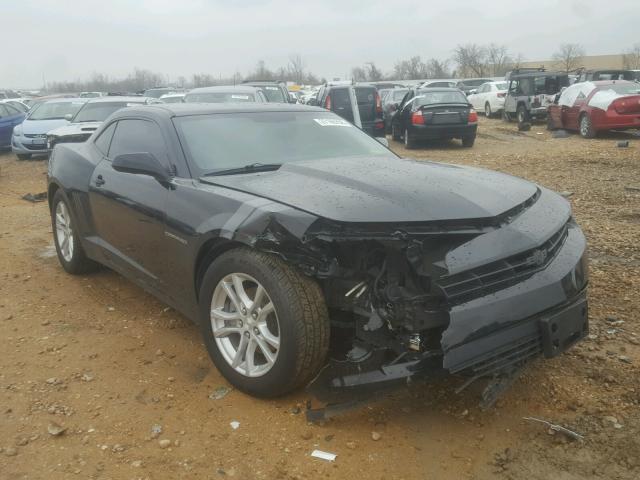 2G1FA1E3XE9183137 - 2014 CHEVROLET CAMARO LS BLACK photo 1