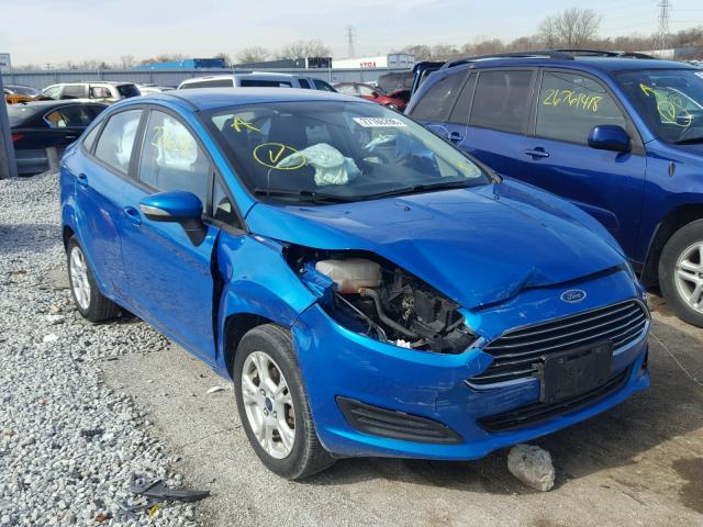 3FADP4BJ7FM117760 - 2015 FORD FIESTA SE BLUE photo 1