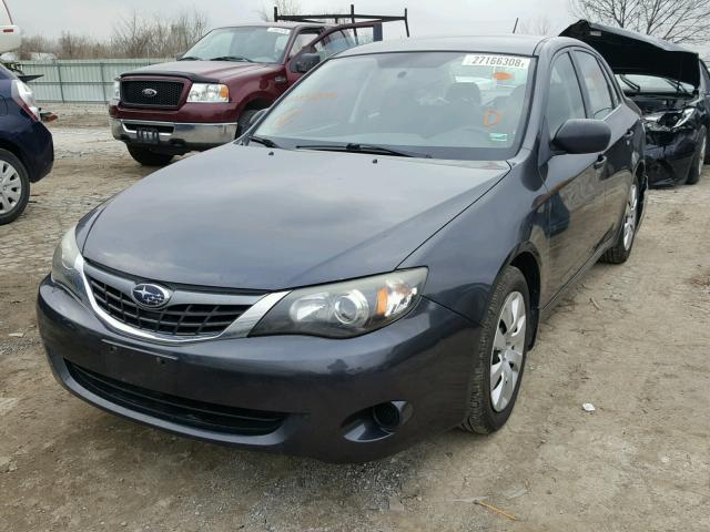 JF1GE61698H519010 - 2008 SUBARU IMPREZA 2. BLACK photo 2