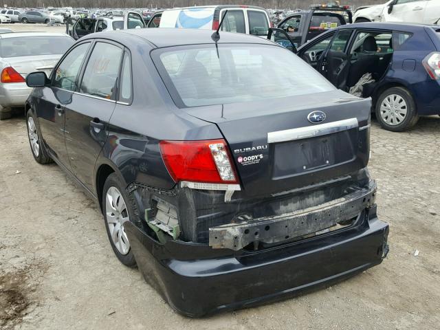 JF1GE61698H519010 - 2008 SUBARU IMPREZA 2. BLACK photo 3