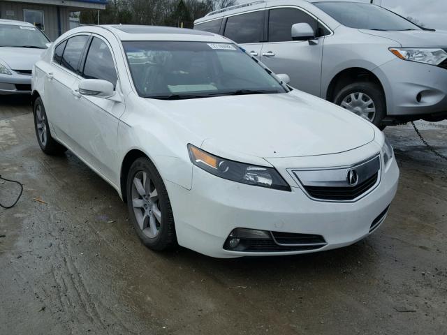 19UUA8F50DA016183 - 2013 ACURA TL TECH WHITE photo 1