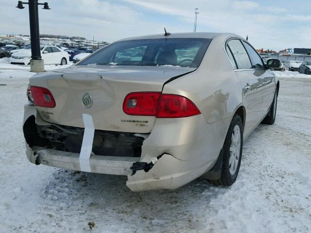 1G4HD57238U176875 - 2008 BUICK LUCERNE CX GOLD photo 4