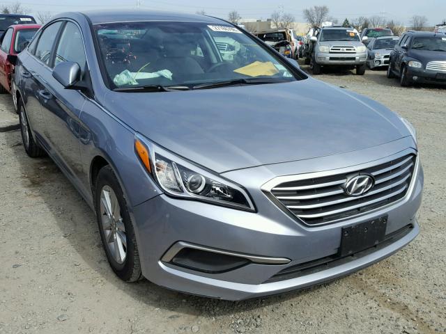 5NPE24AF4HH580524 - 2017 HYUNDAI SONATA SE GRAY photo 1