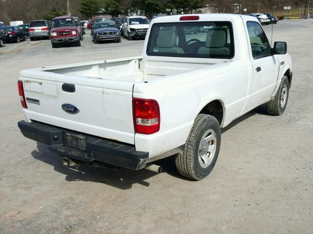 1FTKR1AD3APA00542 - 2010 FORD RANGER WHITE photo 4