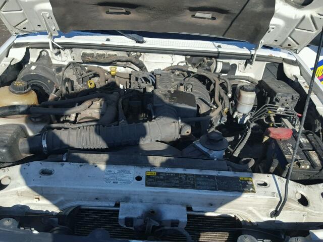 1FTKR1AD3APA00542 - 2010 FORD RANGER WHITE photo 7