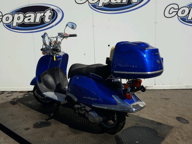 L5YTCKPA581184333 - 2007 LANCIA SCOOTER BLUE photo 3