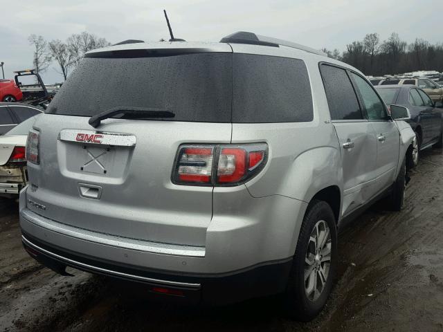 1GKKRRKD9GJ234472 - 2016 GMC ACADIA SLT ვერცხლისფერი ფოტო 4