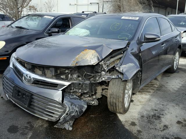 4T1BK1EBXFU174027 - 2015 TOYOTA AVALON XLE GRAY photo 2