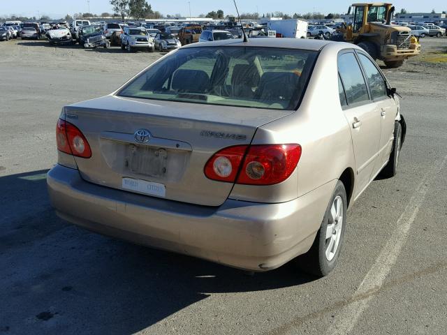 1NXBR30EX6Z606804 - 2006 TOYOTA COROLLA CE GOLD photo 4