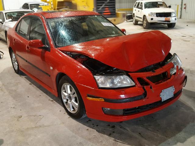 YS3FD49YX61147632 - 2006 SAAB 9-3 BASE RED photo 1