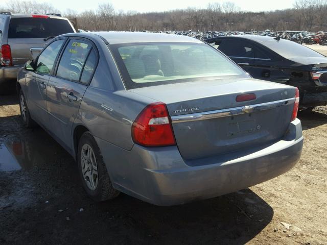 1G1ZS58F28F101114 - 2008 CHEVROLET MALIBU LS ლურჯი ფოტო 3