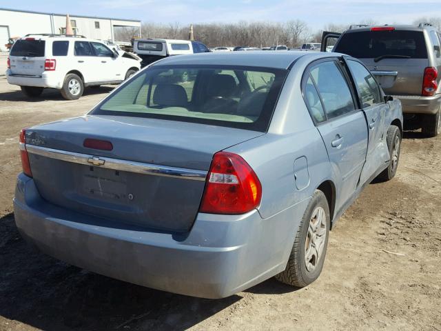 1G1ZS58F28F101114 - 2008 CHEVROLET MALIBU LS ლურჯი ფოტო 4