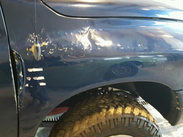 3D7KS28C65G865027 - 2005 DODGE RAM 2500 S BLUE photo 9