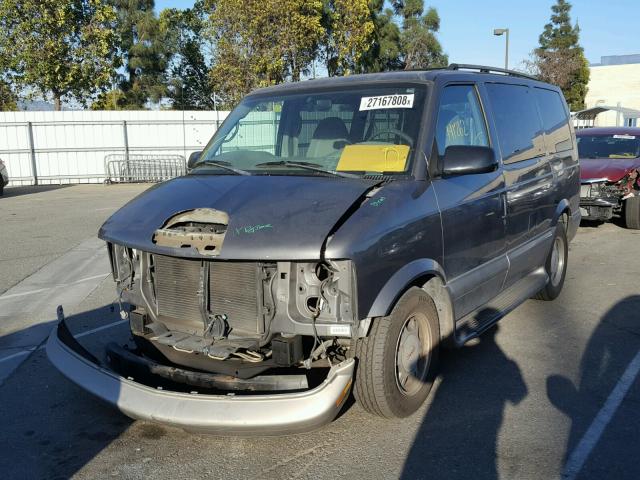 1GKDM19X94B507165 - 2004 GMC SAFARI XT GRAY photo 2