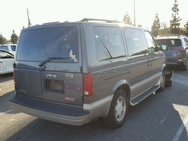 1GKDM19X94B507165 - 2004 GMC SAFARI XT GRAY photo 4