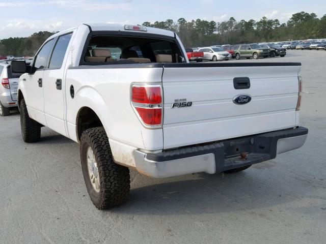 1FTPW12V89KC71692 - 2009 FORD F150 SUPER WHITE photo 3