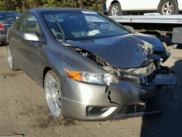 2HGFG11678H546592 - 2008 HONDA CIVIC LX CHARCOAL photo 1