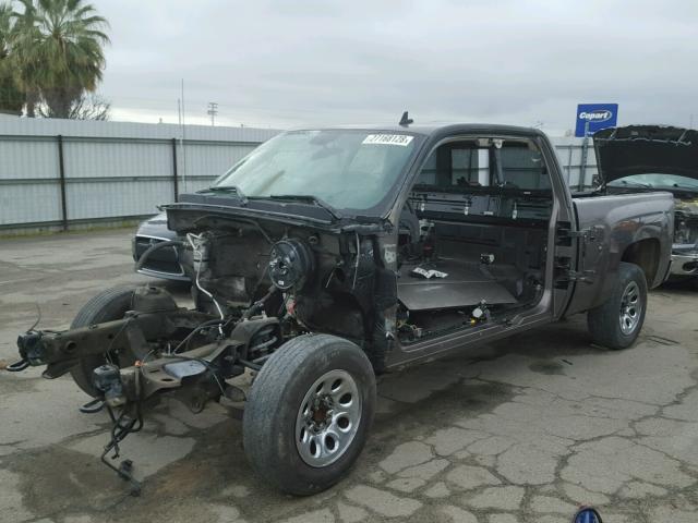 1GCEC19JX7Z528469 - 2007 CHEVROLET SILVERADO BROWN photo 2