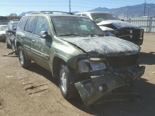 1GKDT13S422329405 - 2002 GMC ENVOY GREEN photo 1