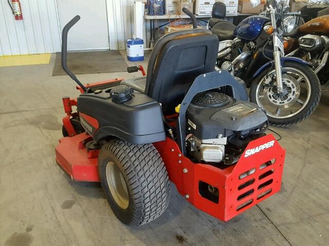 2015430701 - 2010 SNAP ZTR MOWER RED photo 3