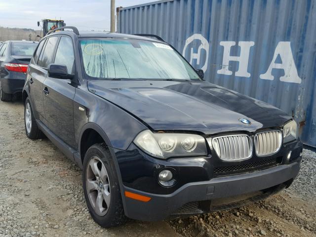 WBXPC93467WF25683 - 2007 BMW X3 3.0SI GRAY photo 1