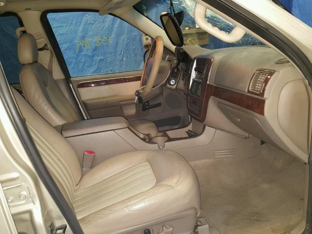 4M2DU86W04ZJ20487 - 2004 MERCURY MOUNTAINEE BEIGE photo 5