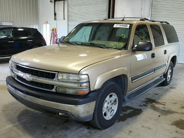 3GNEC16Z45G127904 - 2005 CHEVROLET SUBURBAN C TAN photo 2