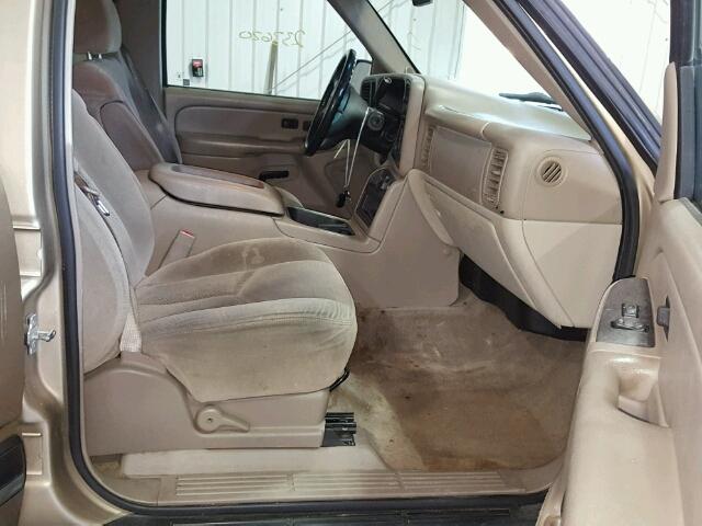 3GNEC16Z45G127904 - 2005 CHEVROLET SUBURBAN C TAN photo 5