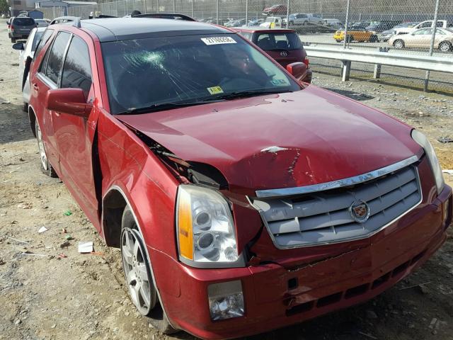 1GYEE437490153429 - 2009 CADILLAC SRX RED photo 1