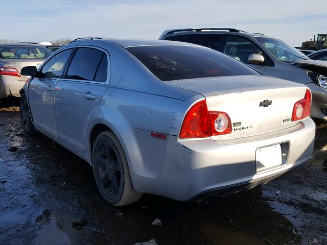 1G1ZC5EU9BF381220 - 2011 CHEVROLET MALIBU 1LT 银色 照片 3