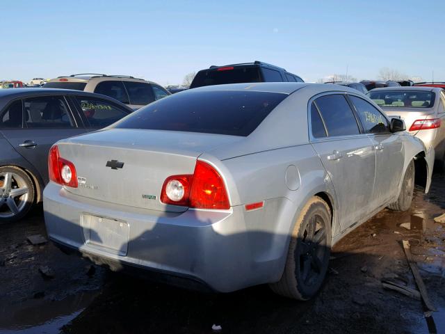 1G1ZC5EU9BF381220 - 2011 CHEVROLET MALIBU 1LT 银色 照片 4