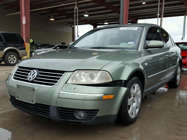 WVWRH63B63P200196 - 2003 VOLKSWAGEN PASSAT GLX 绿色 照片 2