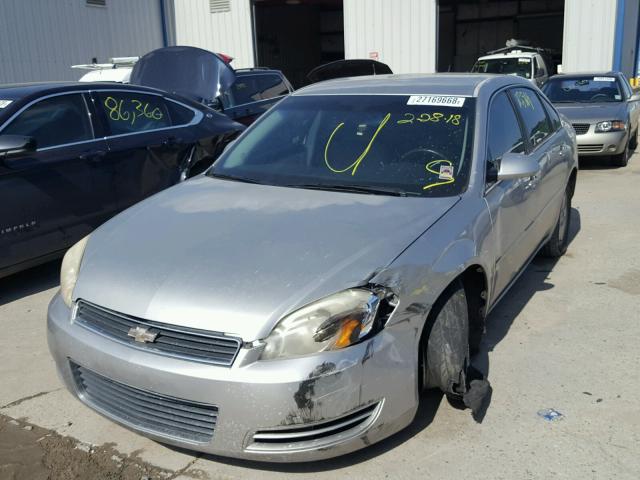 2G1WT58K269203726 - 2006 CHEVROLET IMPALA LT SILVER photo 2