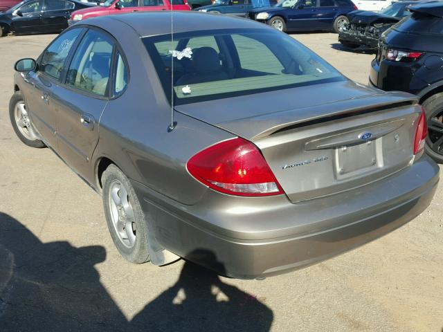 1FAFP55U04A143454 - 2004 FORD TAURUS SES TAN photo 3