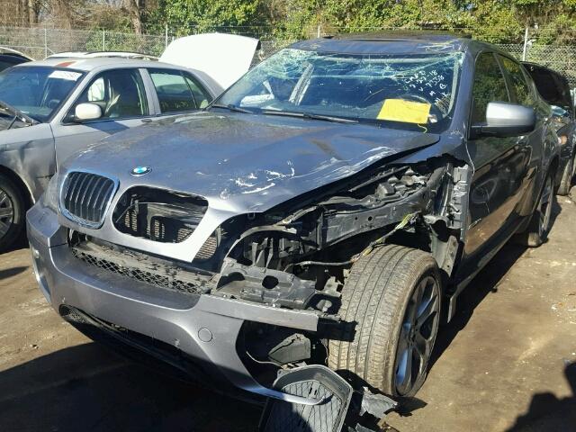 5UXFG2C58DL787338 - 2013 BMW X6 XDRIVE3 GRAY photo 2