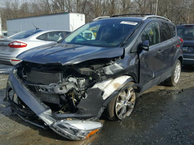 1FMCU9J92GUB90546 - 2016 FORD ESCAPE TIT GRAY photo 2